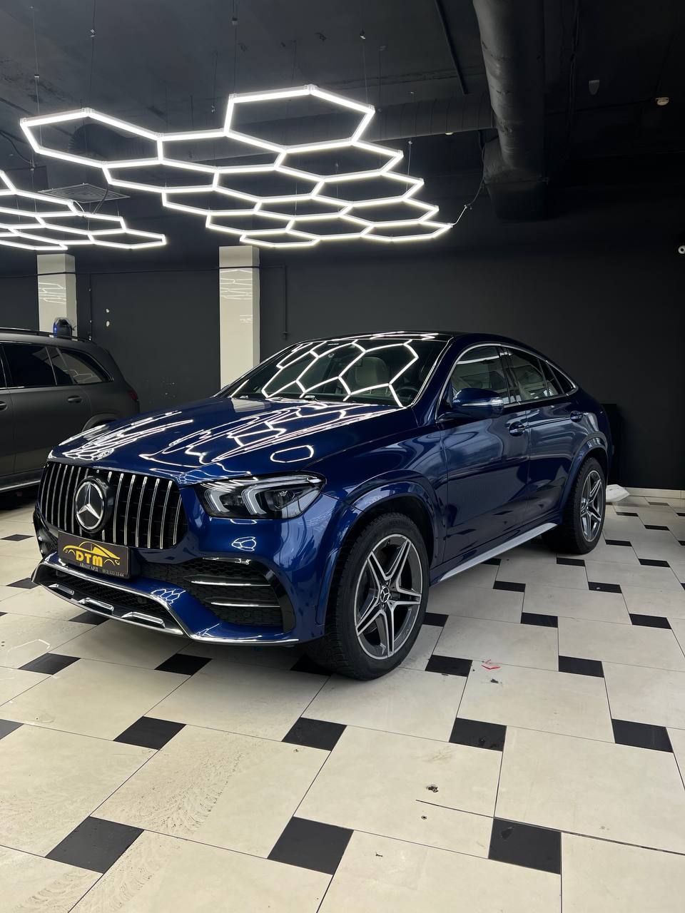 Mercedes gle оклейка плёнкой