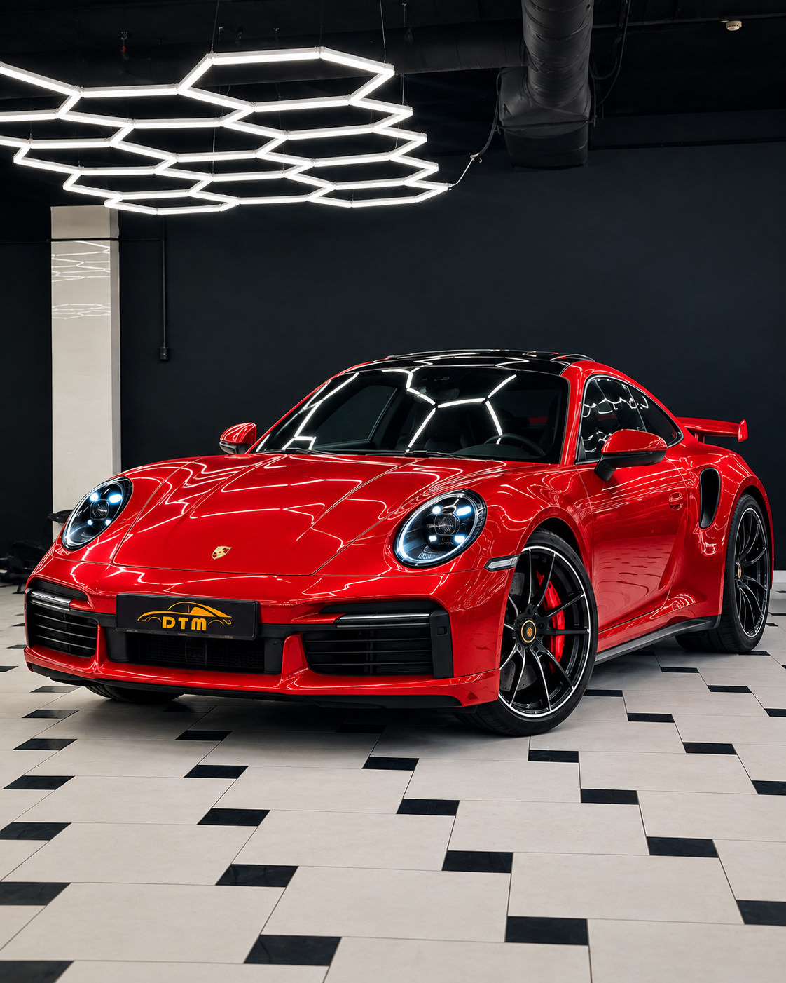 Оклейка пленкой Porsche 911